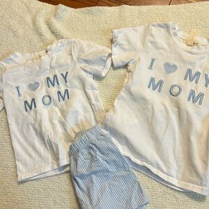 I love mom boy matching sets. Wore once